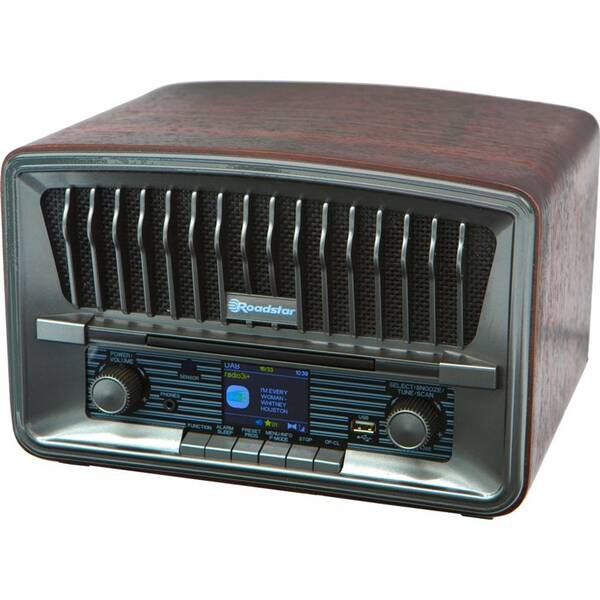 Rádioprijímač DAB+/CD Roadstar HRA-270 CD+BT čierny

