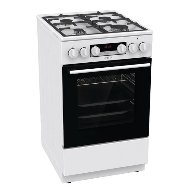 Kombinovaný sporák Mora K 7668 BW biely

