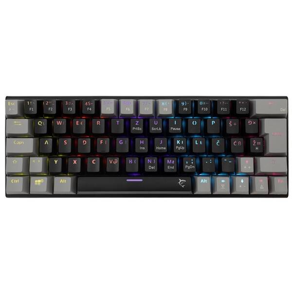Klávesnica White Shark WAKIZASHI 2, Blue Switch, US layout čierna

