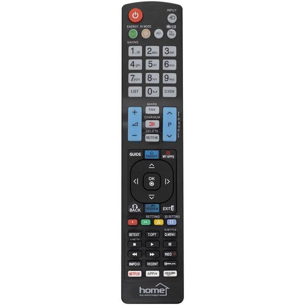 Diaľkový ovládač SOMOGYI URC LG 2 čierny

