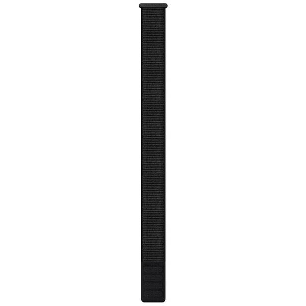 Remienok Garmin UltraFit 22 mm, nylonový, čierny, na suchý zips čierny

