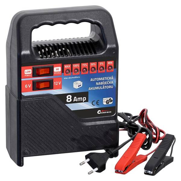 Nabíjačka autobatérií Compass 8Amp 6/12V 

