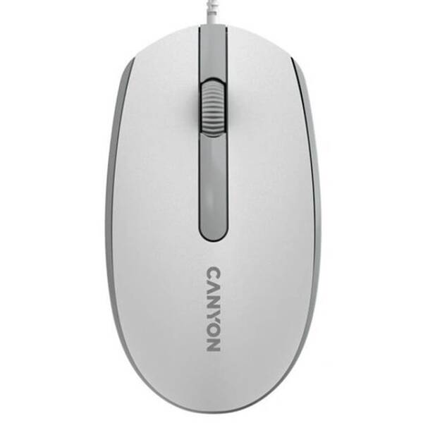 Myš Canyon M-10WG sivá/biela

