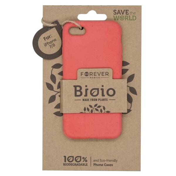 Kryt na mobil Forever Bioio na Apple iPhone 7/8/SE (2020/22) červený

