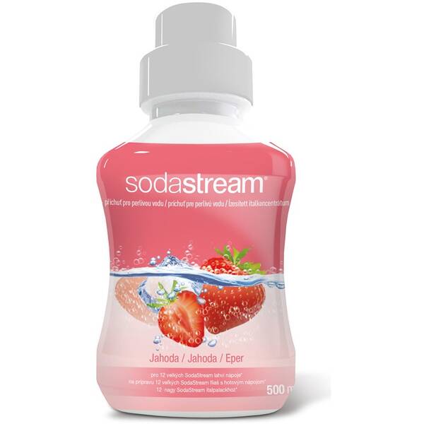 Príchuť pre šumivú vodu SodaStream Jahoda 500 ml 

