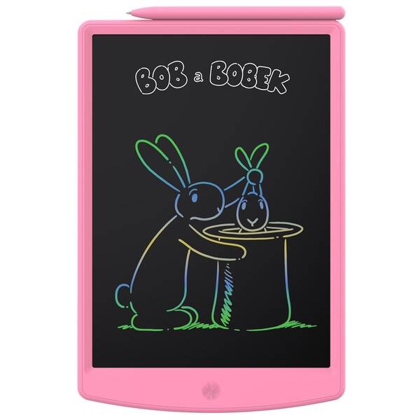 Tabuľka na kreslenie GoGEN BOB A BOBEK TABULKA ružová

