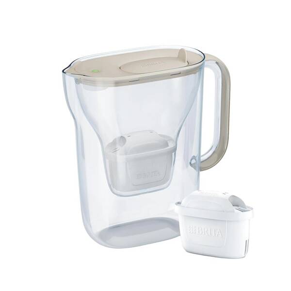 Filtrácia vody BRITA Style Essential s filtrem Maxtra Hard Water Expert, 2, 4 l béžová

