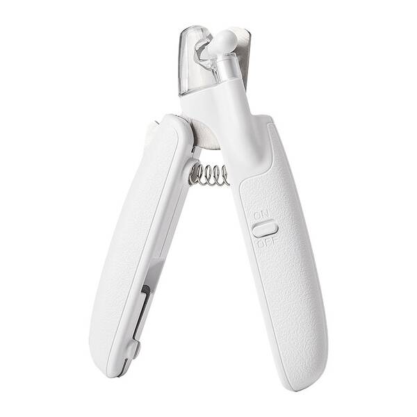 Nožnice na pazúriky Petkit LED Nail Clipper biele

