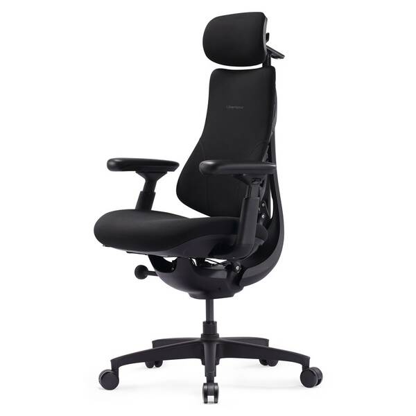 Ergonomická stolička LiberNovo Omni SE, 48cm čierna

