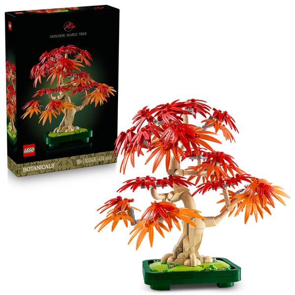 Stavebnica LEGO® Botanicals 10348 Bonsaj – Japonský červený javor 

