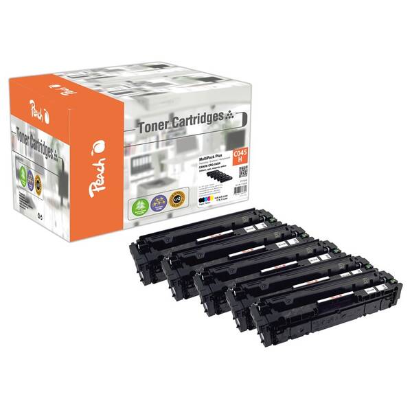 Toner Peach Canon CRG-045H Multi-Pack Plus, 2x2800/3x2200 strán - CMY 2xBK 

