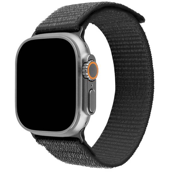 Remienok FIXED Nylon Sporty Strap na Apple Watch Ultra 49mm sivý

