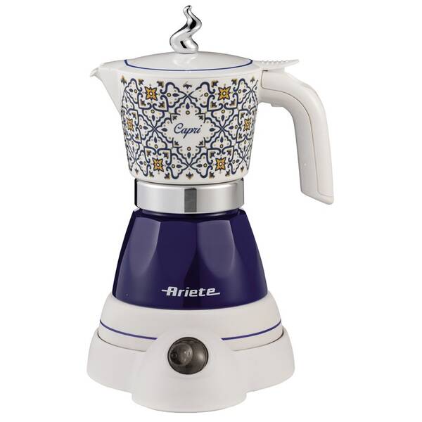 Moka kanvica Ariete ART 1358/CA biely/modrý

