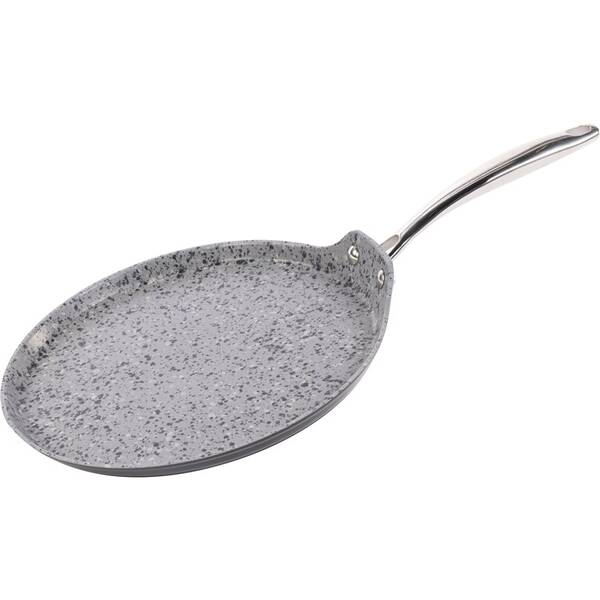 Panvica palacinková Lamart LT1292 GRANIT, 28 cm čierna/sivá

