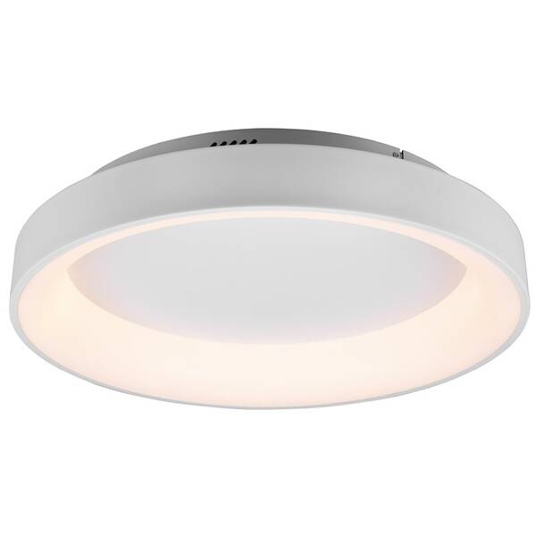 LED stropné svietidlo TRIO Girona, 60 cm biele

