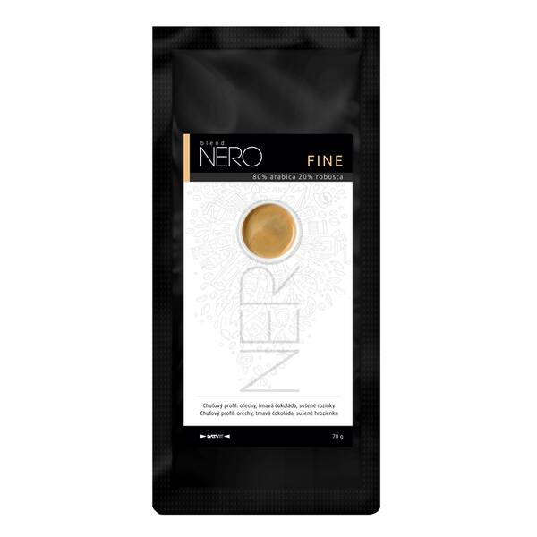 Káva zrnková Nero Fine 70 g 

