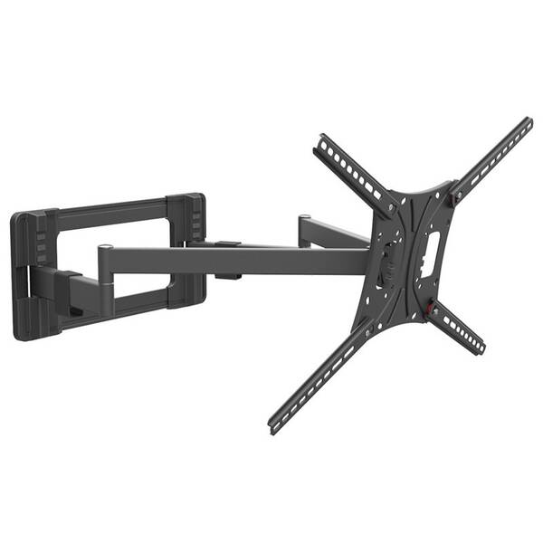 Držiak na TV Barkan BM464L, polohovateľný, pre uhlopriečku 13" až 83", nosnosť 60 kg čierny

