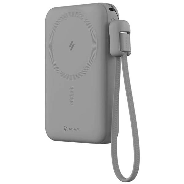 Powerbank ADAM Elements VIONTA C2 Pro 8-in-1 10000 mAh sivá

