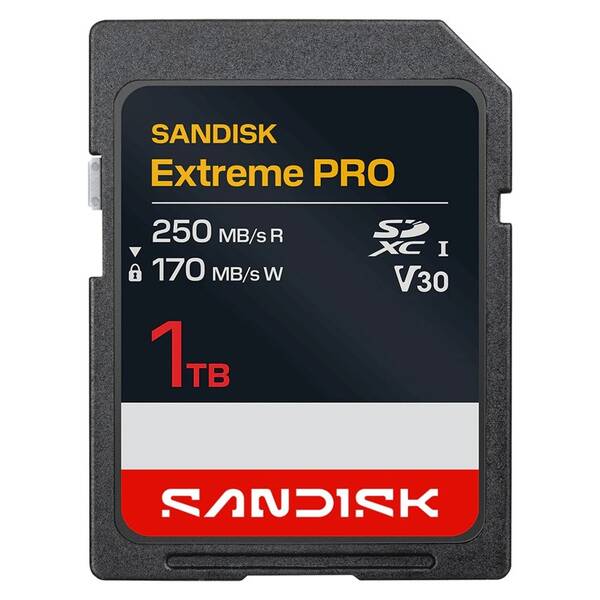 Pamäťová karta SANDISK 1TB UHS-I U3 (250R/170W) 

