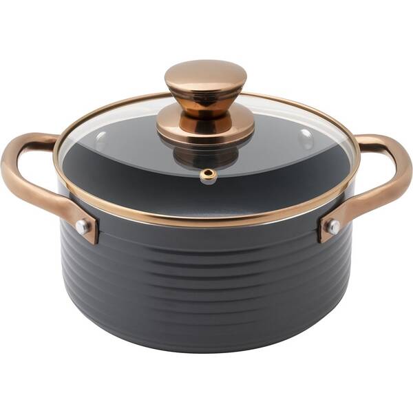 Kastról s pokrievkou Lamart LT1239 Orro, 18 cm čierny

