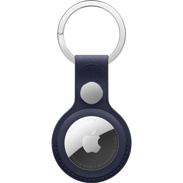 Kľúčenka Apple AirTag FineWoven - námornícky modrá 

