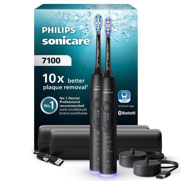Súprava zubných kefiek Philips HX7429/03 čierna

