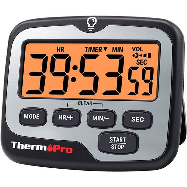 Minútka ThermoPro TM-01 strieborné

