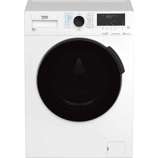 Práčka so sušičkou Beko HTV 8716 X0 biela

