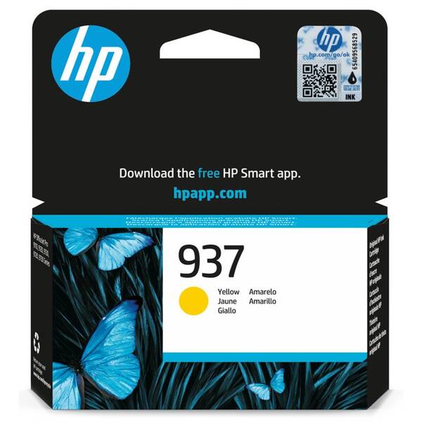 Cartridge HP 937, 800 stran žltá

