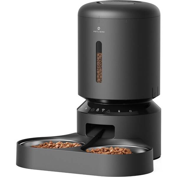 Inteligentný podávač Petlibro Granary Wi-Fi Dual Bowl 5 l čierne

