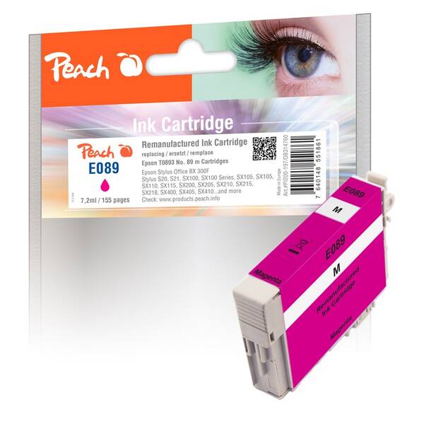 Cartridge Peach Epson 89, T0893, 155 strán 

