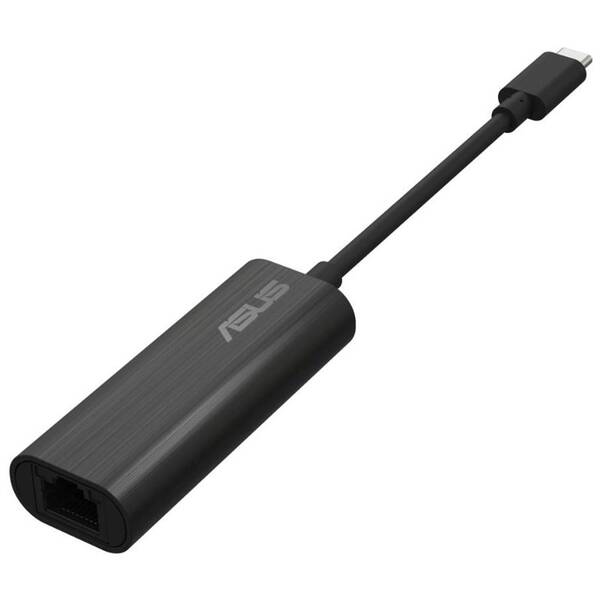 Wi-Fi adaptér Asus USB-C2500 V2, USB-C Ethernet 2.5G/1G/100Mbps čierne

