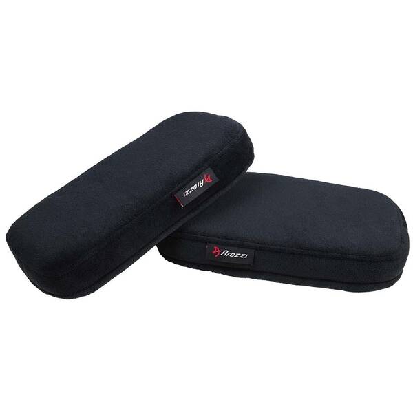 Podrúčka Arozzi Memory Foam Armrest Pads, 2 ks čierna

