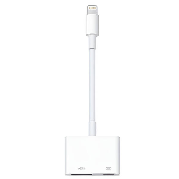 Redukcia Apple Lightning / digitalny AV adaptér (2024) biela

