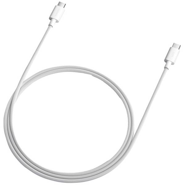 Kábel Xiaomi USB-C/USB-C, 3A, 60W, 1m biely

