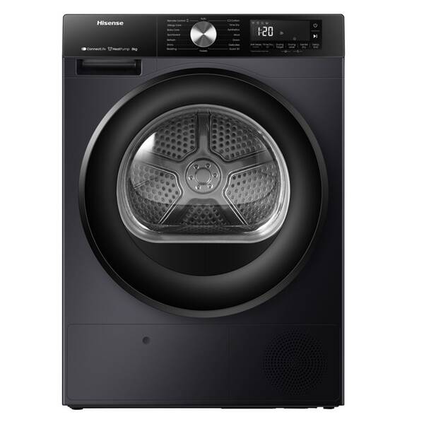 Sušička bielizne Hisense DH3S802BB3 čierna

