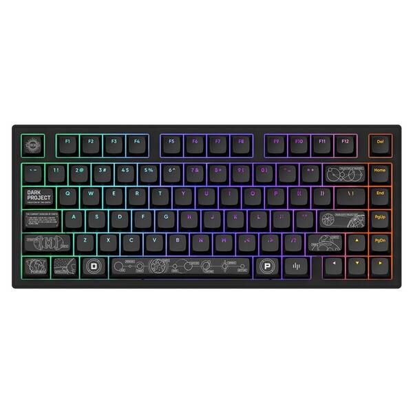 Klávesnica Dark Project ALU Terra Nova R2 US čierna

