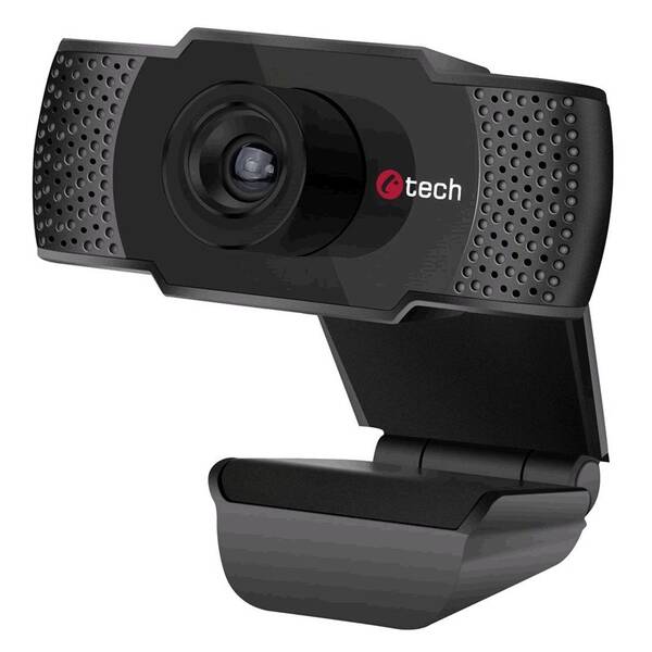 Webkamera C-Tech CAM-07HD, 720p čierna

