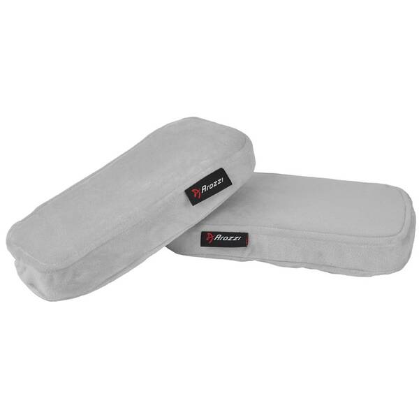 Podrúčka Arozzi Memory Foam Armrest Pads, 2 ks sivá

