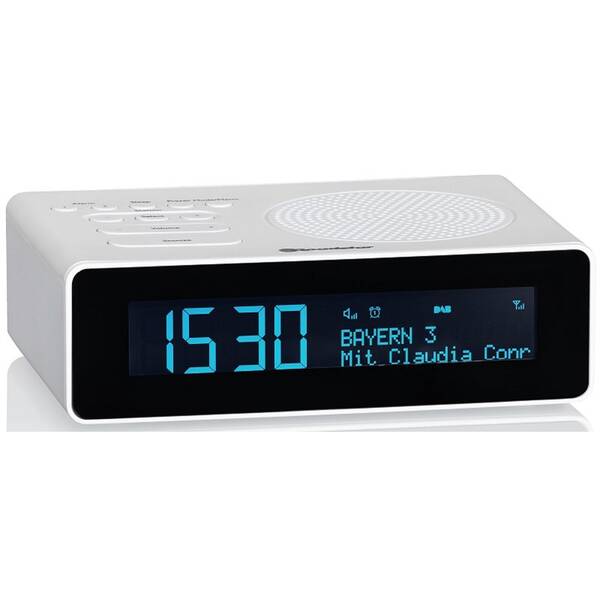 Rádiobudík Roadstar CLR-290D+ biely

