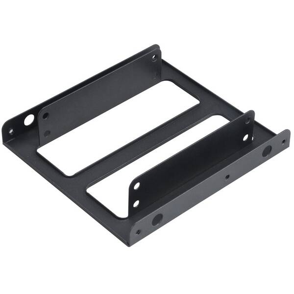 Montážna sada AKASA pre 2,5" HDD do 3,5" pozície, 2x 2,5" HDD/SSD čierna


