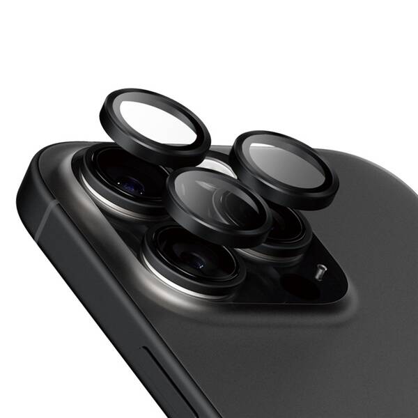 Ochranné sklo šošovky fotoaparátu PanzerGlass HoOps Ceramic na Apple iPhone 17 Pro/16 Pro/15 Pro/17 Pro Max/16 Pro Max/15 Pro Max čierne


