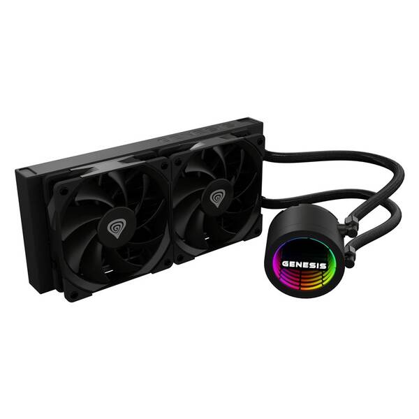 Vodný chladič Genesis HYDRIA 240 čierny


