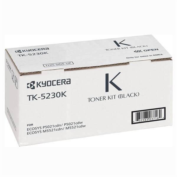 Toner Kyocera TK-5230K, 1T02R90NL0, 2600str. čierny

