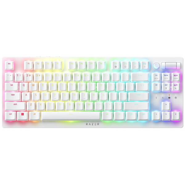 Klávesnica Razer DeathStalker V2 Pro Tenkeyless (Red Switch) - US Layout biela

