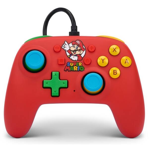 Gamepad PowerA Wired Nano pre Nintendo Switch - Mario Medley 

