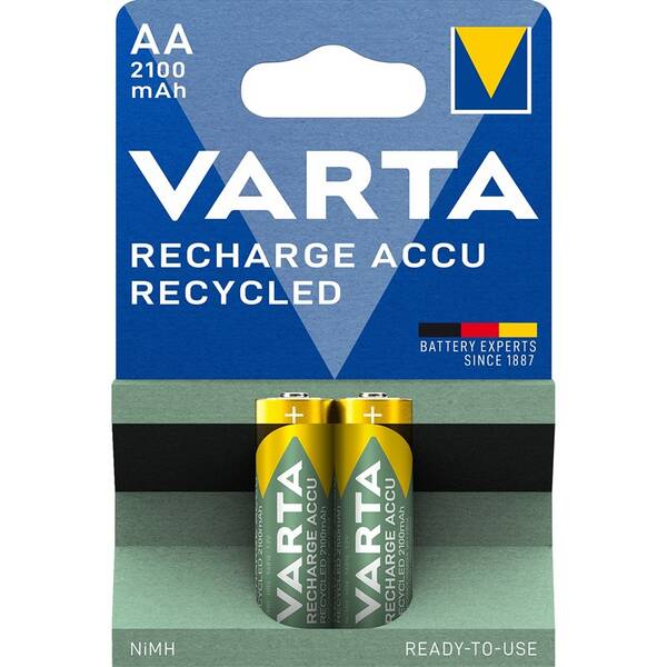 Batéria nabíjacia Varta HR06, AA, 2100mAh, Ni-MH, blister 2ks 


