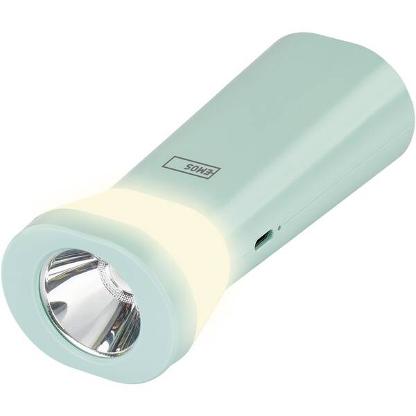 Lampáš EMOS LED nabíjací, 80 lm, 800 mAh modrá

