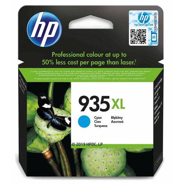 Cartridge HP 935XL, 825 strán 

