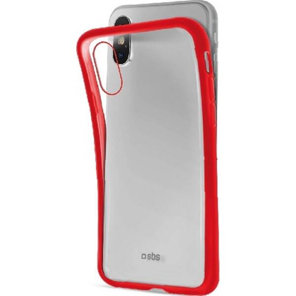 Kryt na mobil SBS na Apple iPhone Xs červený

